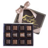 12 pc Assorted Caramels Brown Box Fall